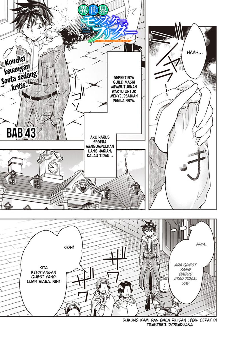 Isekai Monster Breeder Chapter 43 Bahasa Indonesia